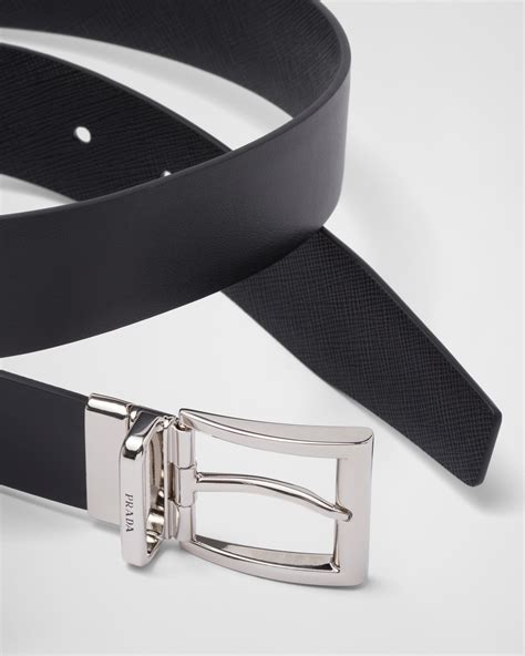 cyber sale prada saffiano reversible belt